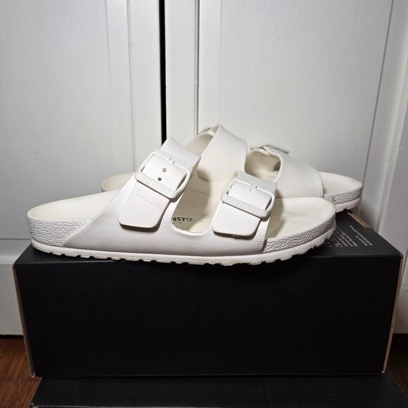 Birkenstock Arizona Essentials EVA White Sandals - Picture 1 of 5